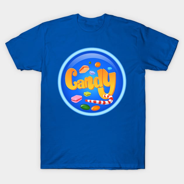 multi-colored set of candies T-Shirt by George